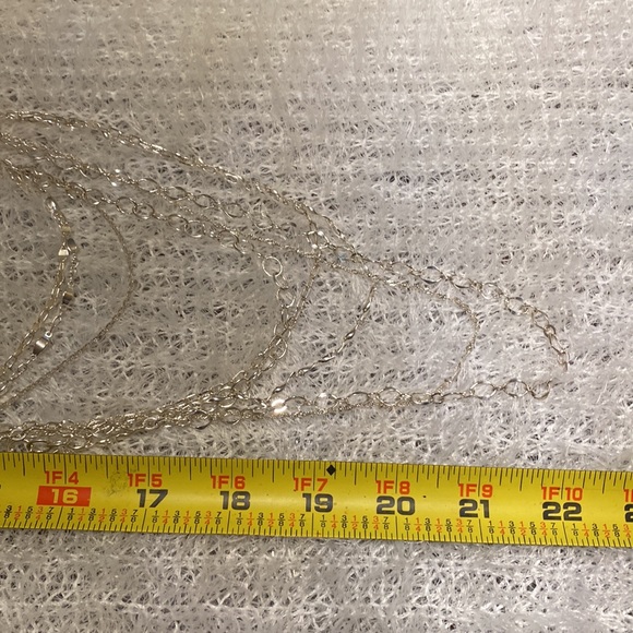 WHBM Silver, Beaded Necklace - Picture 9 of 9